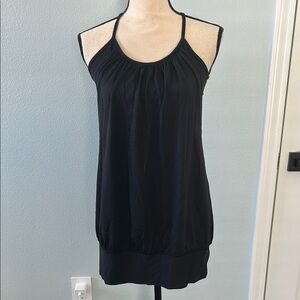 Lululemon Black Built-In Bra Sleeveless Top Size 8